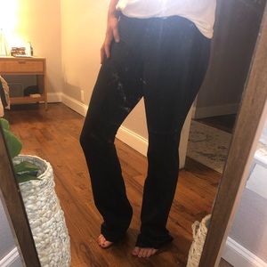 Lulu Lemon Black Bootcut Legging